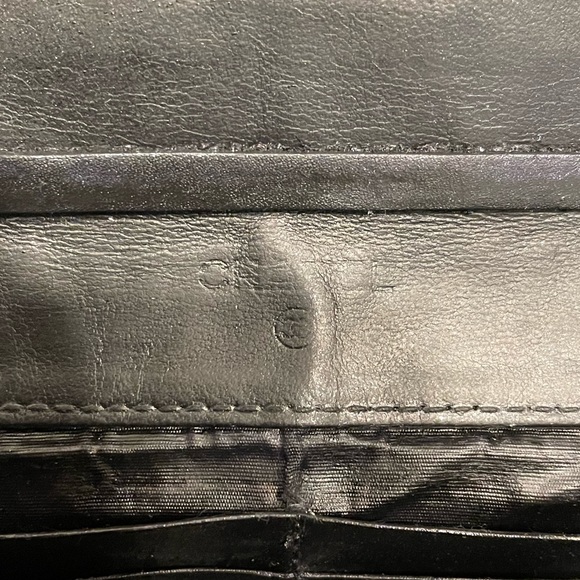 ❤️TRADED❤️ CHANEL Timeless Clutch WOC Black gloss strassed cc gold hardware - Picture 5 of 15